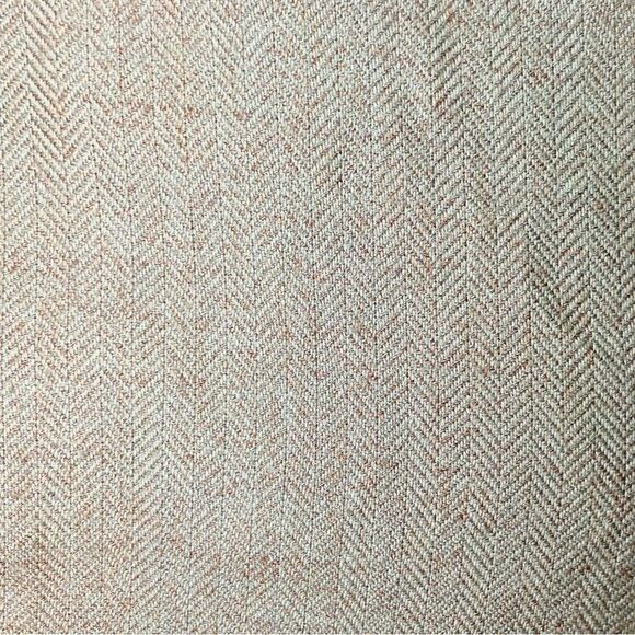 Roundtree and Yorke Wool Blend Herringbone Vtg Dress Pants in Tan Men’s 34/32 - Picture 5 of 7